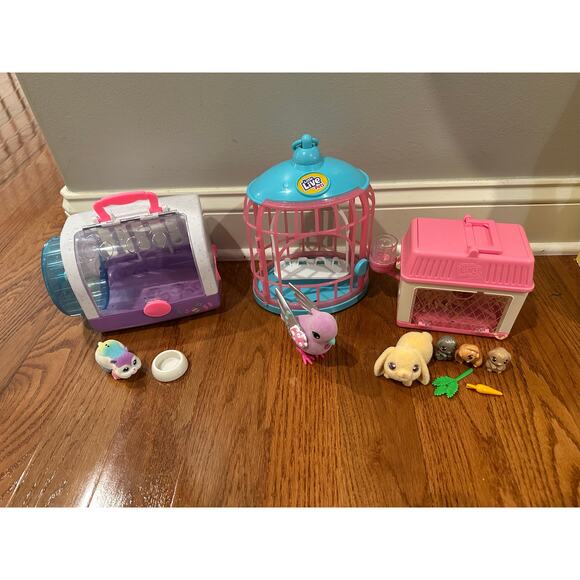 Lot of 4 LIttle Live Pets Pony, Hampster, Bunny and Bird - Picture 3 of 3